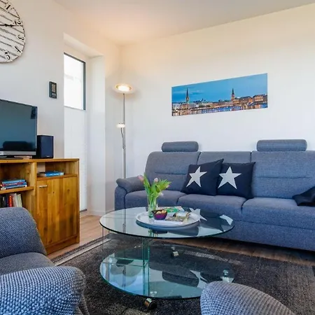 아파트 Duenenpark-heiligenhafen-haus-meerduene-wohnung-9-meerlounge