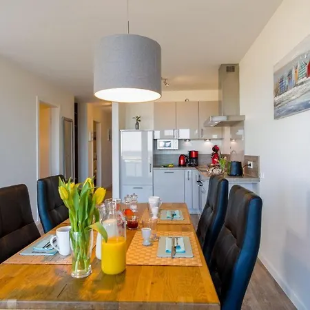 Duenenpark-heiligenhafen-haus-meerduene-wohnung-9-meerlounge 아파트 하일리겐하펜